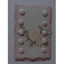 10 Glitter Brads, 10 milímetros