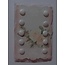Embellishments / Verzierungen Cream colored glitter Brands