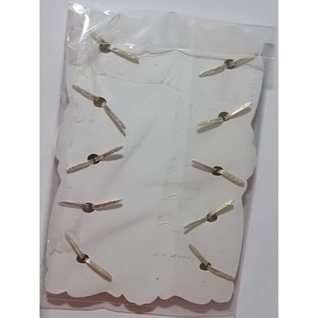 Embellishments / Verzierungen Crèmekleurige glitter Merken