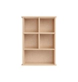 Objekten zum Dekorieren / objects for decorating Collector box, 149 x 54 x 210 mm, 5 lite vindu