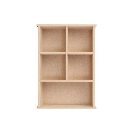 Objekten zum Dekorieren / objects for decorating boîte de collection, 149 x 54 x 210mm, 5 petite fenêtre