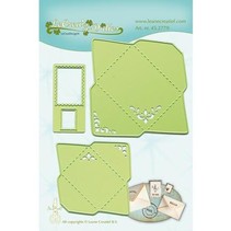 Punching and embossing template: Envelopes