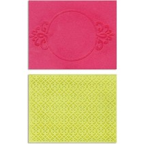 Embossing pastas: Círculo Frame & faísca Lina Set