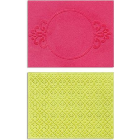 embossing Präge Folder Embossing pastas: Círculo Frame & faísca Lina Set