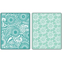 Embossing folders: Daisy Blast & Paisley Palooza Set