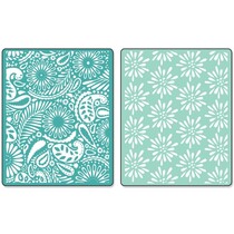 Prägefolder: Daisy Blast & Paisley Palooza Set