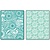 embossing Präge Folder cartelle di goffratura: Daisy Blast & Paisley Palooza Set