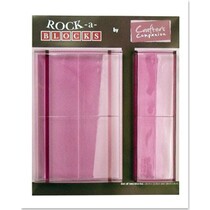 Acrylic blocks, 2 pieces, 18 x 12.5 cm 18 x 6 cm
