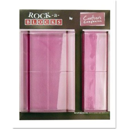 BASTELZUBEHÖR / CRAFT ACCESSORIES Set Rock-a-bloque, 2 piezas