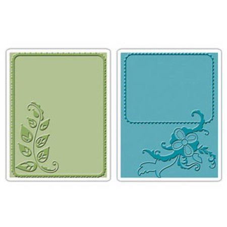 embossing Präge Folder Embossing folders: Elegant Vine & Flair Set