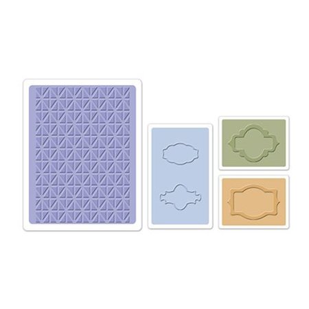 embossing Präge Folder Embossing folders: Jar Labels Set