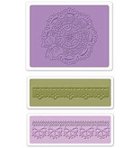 embossing Präge Folder Embossing folders: Scallop Circle Doily Set