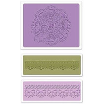 Embossing mappen: Scallop Circle Doily Set
