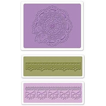 Prägefolder: Scallop Circle Doily Set