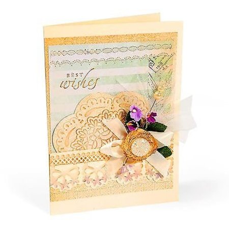 embossing Präge Folder Embossing mappen: Scallop Circle Doily Set