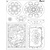 Stempel / Stamp: Transparent Trasparente timbro: angeli e ornamenti