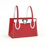 TONIC stamping and embossing folder: 3D handbag