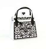 TONIC stamping and embossing folder: 3D handbag