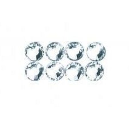 BASTELZUBEHÖR / CRAFT ACCESSORIES Swarovski krystaller perler til jern på, 3 mm, fane-blister 20 pc, krystal