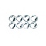BASTELZUBEHÖR / CRAFT ACCESSORIES perles de cristal Swarovski pour repasser dessus, 3 mm, onglet-blister de 20 pc, cristal