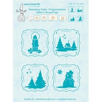 Emboss.templ, cadre d'hiver en relief