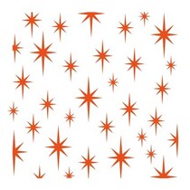 Emboss.templ, estrelas