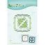 Leane Creatief - Lea'bilities Punching and embossing template: 3 frame and 2 corner