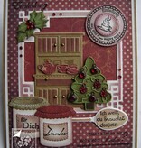 Joy!Crafts und JM Creation Stanz- und Prägeschablone, 3 Weihnachtsbäume