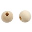 Objekten zum Dekorieren / objects for decorating Perles en bois, avec trou, 25 pcs