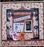 Yvonne Creations Stampaggio e stencil goffratura, Chitarra
