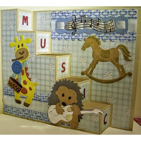 Yvonne Creations Stampaggio e stencil goffratura, Chitarra