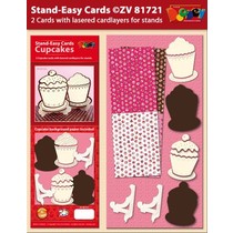 Set 2 Stand-Easy Card CupCake