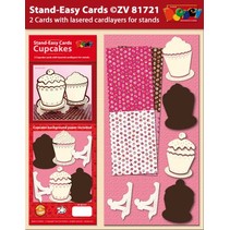 Set 2 Stand-Easy Card CupCake