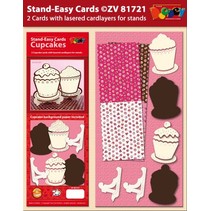 Set 2 Stand-Easy CupCake Cards