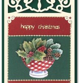 KARTEN und Zubehör / Cards 6 Luxus Kartenlayouts mit weihnachtlichen Designs