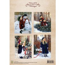 Bilderbogen, Vintage Christmas sneeuwpret