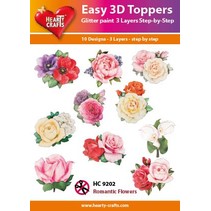 10 belos motivos 3D Aglomerado! Embalado individualmente em um saco pequeno