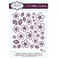 Creative Expressions Punching and embossing template: flowers and leaves