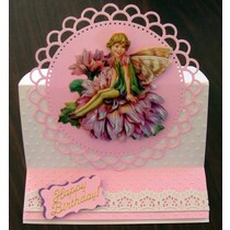 10 pretty 3D Chipboard motives! Individually packed in a small bag