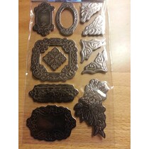 Metallic preget papp