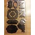 Embellishments / Verzierungen Metallizzato goffrato Cartone