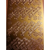 Pegatinas, en alemán "Felicidades"