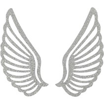 Metal wing, 4 pieces