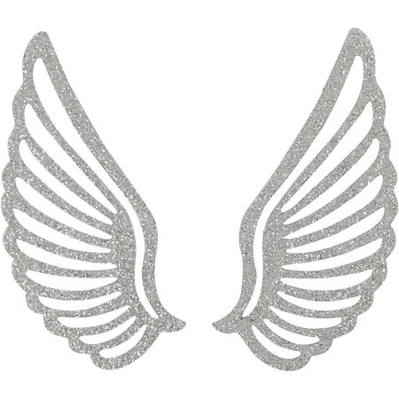 Embellishments / Verzierungen Metal vleugel, 4 stuks