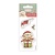 Forever Friends timbro trasparente: Orso con regalo