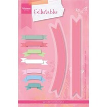 Punching and embossing template: XL Banners