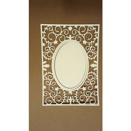 Nellie snellen Punching and embossing template Vintasia with owl