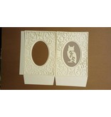 Nellie snellen Punching and embossing template Vintasia with owl