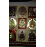 Sticker Scène stickers met kerst motieven