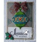 Joy!Crafts und JM Creation Punzonado y estampado en relieve plantillas: Christmas Ball 3D